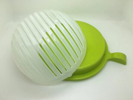 Fruit Salade Gereedschap Huishoudelijke Wit Creatieve Multifunctionele Fruit En Groente Snijden Kom Keuken Accessoires Klein Gereedschap