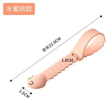 Fruit Stijl Mooie Siliconen Wc Cover Handvat Schoon Toilet Cover Accessoires Badkamer Accessoires Wc Ring Flip roze