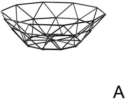 Fruitmand Container Kom Metalen Draad Mand Keuken Groente Opslag Afvoer Lade Tafel Rack Fruitschaal Houder Opslag Sna V8V7