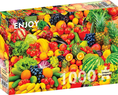 Fruits and Vegetables Puzzel (1000 stukjes)
