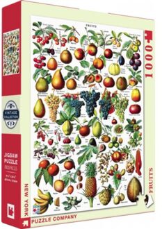 Fruits - NYPC Vintage Images Collectie Puzzel 1000 Stukjes