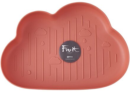 Fruitschaal 18X19.5X4CM Wolken Snacks Gedroogd Fruit Plastic Doos Dikke Snoep Plaat Geen Verkleuring Thuis Opslag Fruit Tray25