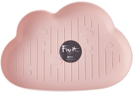 Fruitschaal 18X19.5X4CM Wolken Snacks Gedroogd Fruit Plastic Doos Dikke Snoep Plaat Geen Verkleuring Thuis Opslag Fruit Tray25