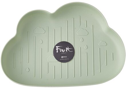 Fruitschaal 18X19.5X4CM Wolken Snacks Gedroogd Fruit Plastic Doos Dikke Snoep Plaat Geen Verkleuring Thuis Opslag Fruit Tray25
