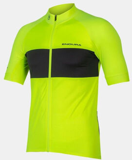 FS260-Pro Short Sleeve Cycling Jersey II - Fietstruien Hi Viz Yellow - L Athletic Fit Optio