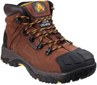 FS39 waterdichte veiligheidslaars met veters - maat Bruin