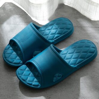 Fshion Eva Slippers Liefhebbers Rubber Plastic Zachte Zolen Antislip Huishoudelijke Slippers Badkamer Slippers Zachte Bodem Vrouwen 1 paar GRAS-Groen / 43-44