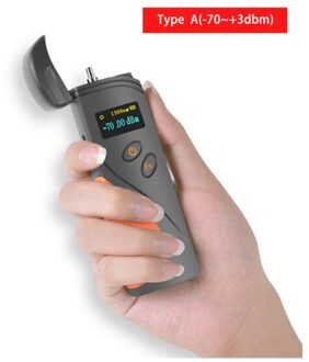 Ftth Hoge Precisie Handheld Mini Fiber Optische Power Meter -70 + 3 Dbm Fiber Optische Kabel Tester-50-+ 20