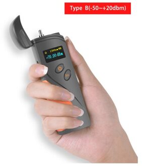 Ftth Hoge Precisie Handheld Mini Fiber Optische Power Meter -70 + 3 Dbm Fiber Optische Kabel Tester-50-+ 20