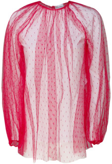 Fuchsia Overhemden van R.e.d. Valentino RED Valentino , Pink , Dames - Xs,2Xs