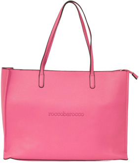 Fuchsia Shopper Olivia Lijn Roccobarocco , Pink , Dames - ONE Size