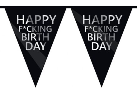 Fucking Birthday feest vlaggenlijn