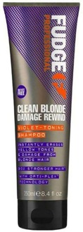 Fudge Clean Blonde Damage Rewind Violet Shampoo - 250 ml