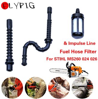 Fuel Line & Impuls Line Filter Voor Stihl MS240 MS260 MS290 MS340 MS360 MS390 Kettingzaag 1121 358 7700 1113 141 8600 0000 350 3504