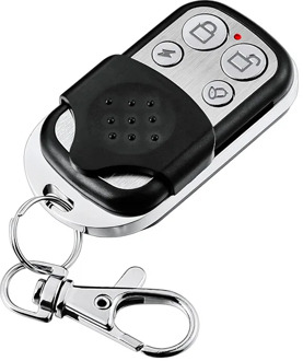 Fuers Wireless 433mhz Remote Control Metal Alarm Keychain Remote Controller Working For Alarm Systems 10A Q2 G18 G19 8218G WG11