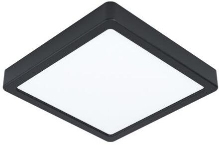 Fueva 5 Plafonnière - LED - 21 cm - Zwart