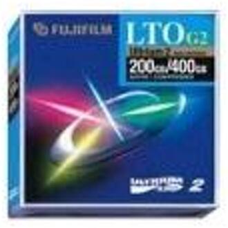 FUJI LTO Ultrium 2 Data Cartridge 200/400GB + Label - 16484