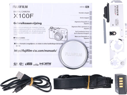 Fujifilm Tweedehands Fujifilm FinePix X100F Zilver CM3275