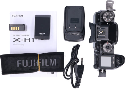 Fujifilm Tweedehands Fujifilm X-H1 Body CM3496 Zwart