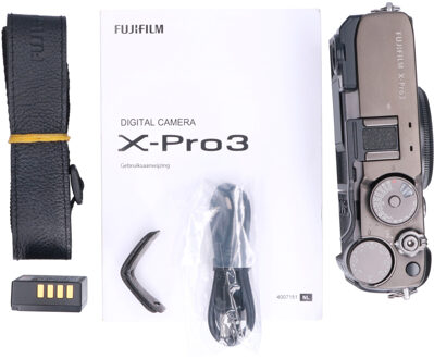 Fujifilm Tweedehands Fujifilm X-Pro3 Titan Dura Zwart CM2127