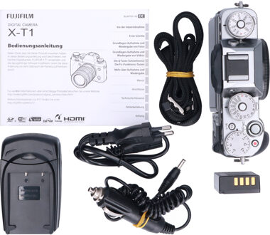 Fujifilm Tweedehands Fujifilm X-T1 Body Graphite Silver Edition CM1510 Zilver