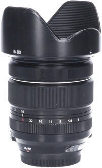 Fujifilm Tweedehands Fujifilm XF 16-80mm f/4.0 R OIS WR CM1409 Zwart