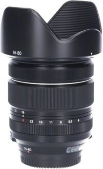 Fujifilm Tweedehands Fujifilm XF 16-80mm f/4.0 R OIS WR CM3823 Zwart