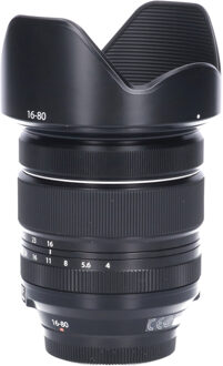 Fujifilm Tweedehands Fujifilm XF 16-80mm f/4.0 R OIS WR CM3831 Zwart