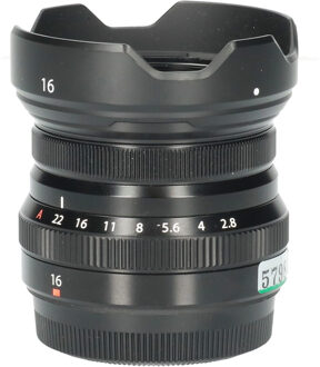 Fujifilm Tweedehands Fujifilm XF 16mm f/2.8 R WR black CM5798
