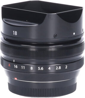 Fujifilm Tweedehands Fujifilm XF 18mm f/2.0 R CM1853 Zwart