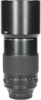 Fujifilm Tweedehands Fujifilm XF 80mm f/2.8 R LM OIS WR Macro CM5413 Zwart