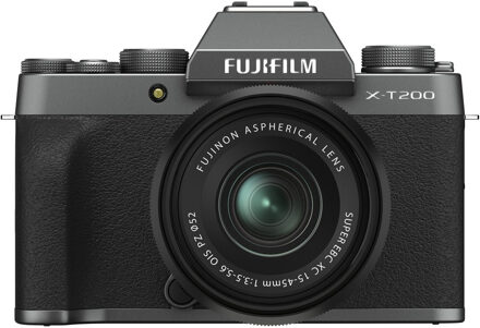 Fujifilm X-T200 Donker Zilver + XC 15-45mm f/3.5-5.6 OIS PZ