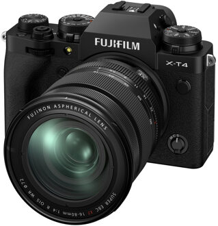 Fujifilm X-T4 Zwart + XF 16-80mm + VG-XT4 Powergrip