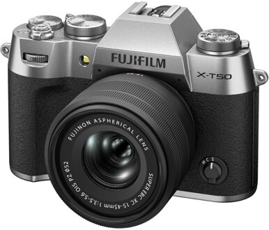 Fujifilm X-T50 Zilver + XC 15-45mm
