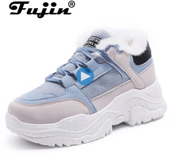 FUJIN Women Casual Sneakers Winter Sneakers Breathable Women's Shoes Female Summer Comrfortable Platform Snow Boots Shoes Women