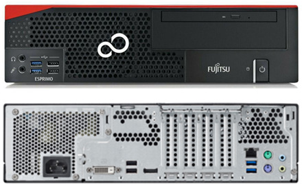 Fujitsu Esprimo D556 SFF - Intel Core i7-6e Generatie - 16GB RAM - 256GB SSD - Windows 11