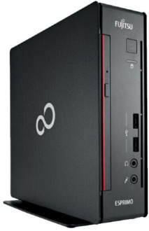 Fujitsu Esprimo Q556/2 USFF - Intel Core i3-6e Generatie - 8GB RAM - 256GB SSD - Windows 11 Zwart - small