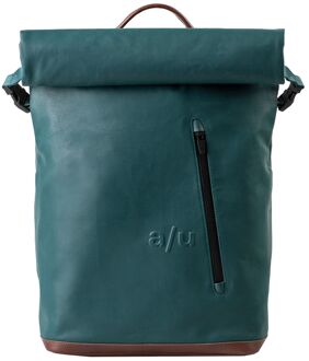 Fukui Laptop Rugzak - 15" laptoptvak - transformative teal Blauw - H 42.5 x B 27 x D 12 cm