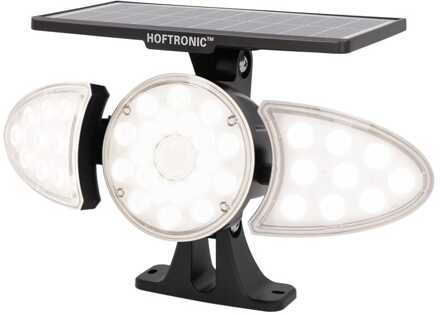 Fulco Solar wandlamp 2.5 Watt Daglicht wit incl. Zwart