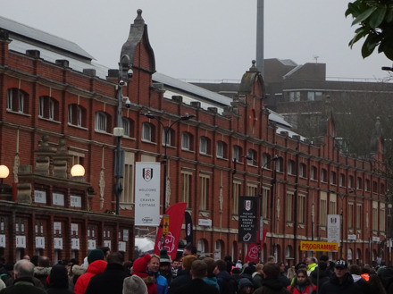 Fulham vs Crystal Palace (Premier League) (Eigen vervoer)