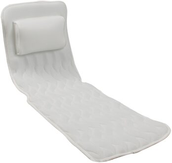 Full Body Bad Kussen Antislip Luxe 3D Air Mesh Mat Voor Bad Hals En Rug Met 10 antislip Zuignappen Kan