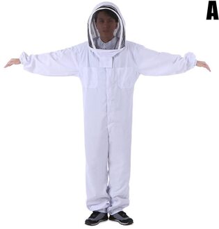 Full Body Dikke Veiligheid Anti-Bee Pak Jas Professionele Beschermende Bijenteelt Pak D1 Polyester / Xl