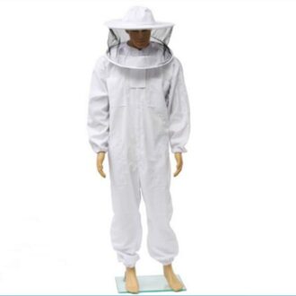 Full Body Imkers Bijenteelt Kleding Professionele Bee Bescherming Bijenteelt Pak Safty Sluier Hoed Jurk Apparatuur MJ711 Xl