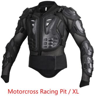 Full Body Motocross Motorfiets Armor Jacket Armor Borst Gear Onderdelen Schouder Hand Gezamenlijke Accessoire XL