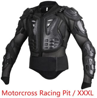 Full Body Motocross Motorfiets Armor Jacket Armor Borst Gear Onderdelen Schouder Hand Gezamenlijke Accessoire XXXL