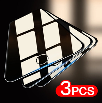 Full Cover Glass For iPhone 7 8 Plus 6 6s 5 5s se Glass For iPhone X Xr Xs 11 12 Pro Max 12 Mini Tempered Glass Screen Protector