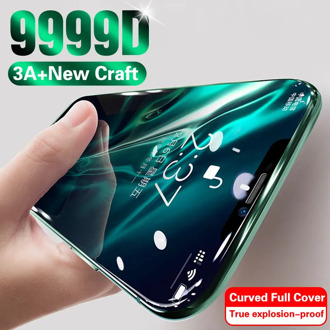 Full Cover Glass on For iPhone 11 Pro Max XS MAX XR X Screen Protector Tempered Glass For iPhone 7 8 6 6s Plus 10 11 Glass Film