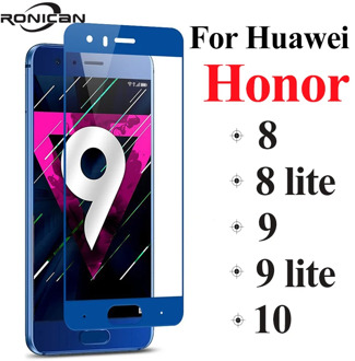 Full cover honor 9 lite protective glass honor 9 8 10 on the for huawei 8lite 9lite screen protector tempered glass honor light