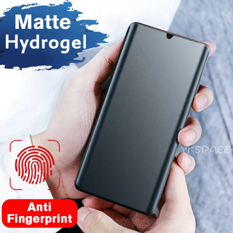 Full Cover Soft Matte Hydrogel Film For Xiaomi Mi 8 9 SE 10 9X 9T Note 10 Pro Lite Mix 2 2S 3 Screen Protector No Fingerprint