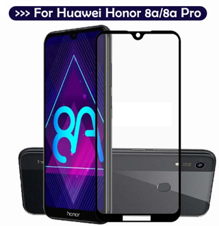Full Cover Tempered Glass For Huawei Honor play 8a Y6 pro 2019 Screen Protector For Huawey honer 8apro Y6 prime Protective Film
